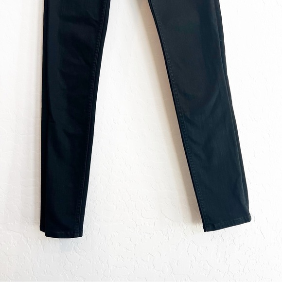 Allsaints Women's Button Mast Skinny Jeans Black Button Fly Stretch 25 - Picture 4 of 8